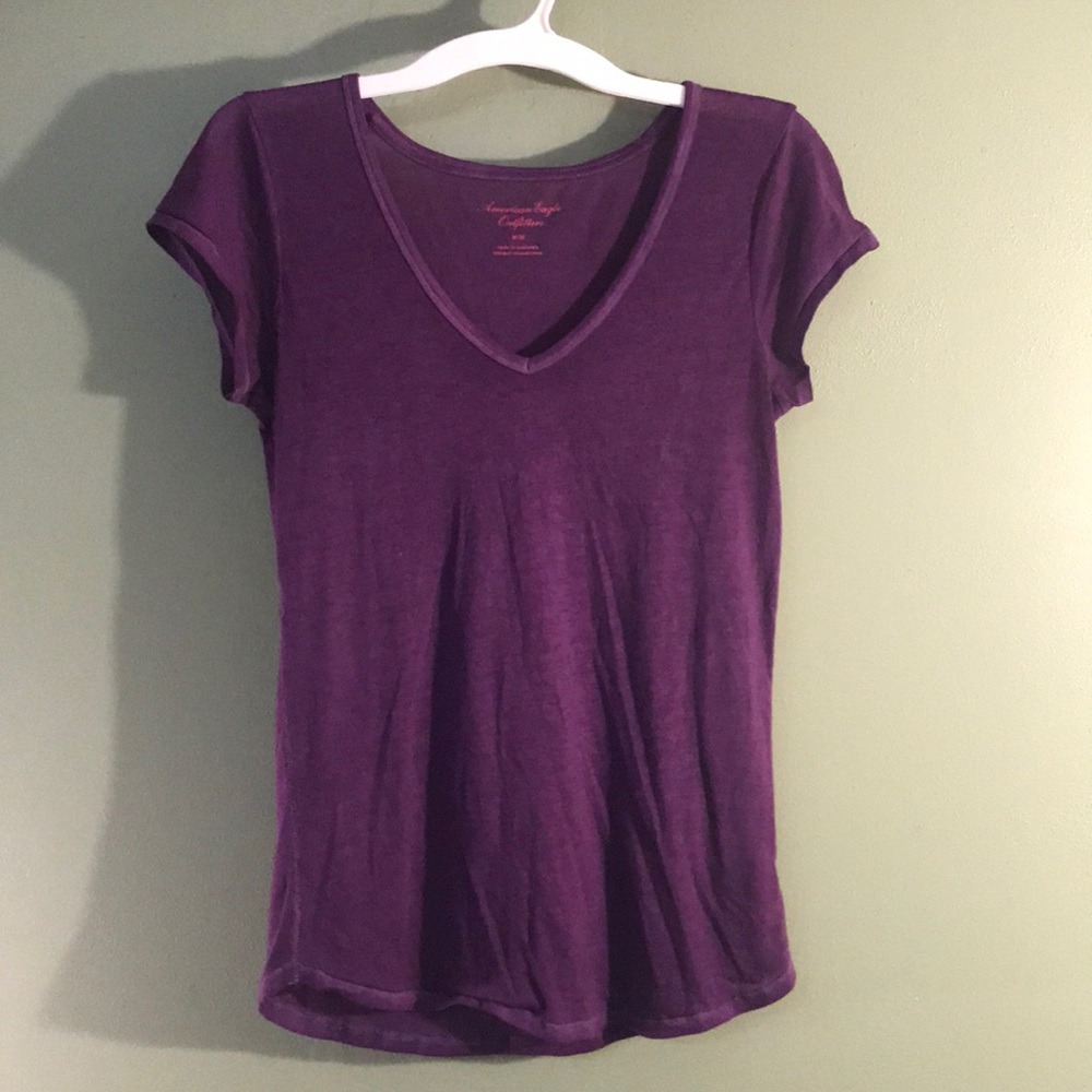 Purple tee